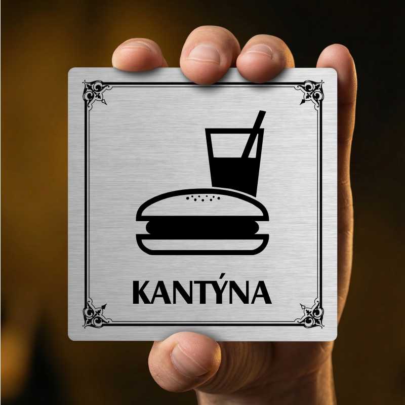 Kantýna, 118x118mm, pergamen, Nevada